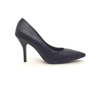 Imagem de Sapato Scarpin Beira Rio Feminino Cor Preto 39076, 35