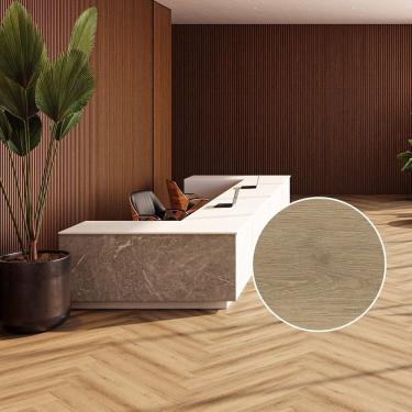 Imagem de Piso Vinílico Colado Comercial 17,7cm X 0,3cm X 121cm Job - caixa com 2,82m2 - Cielo