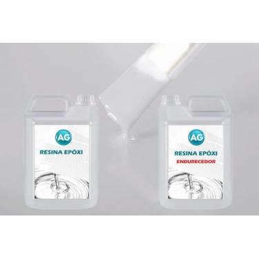 Imagem de Resina Epóxi 1KG + Cor sólida Telecinza RAL7047 AG - Resinas ag