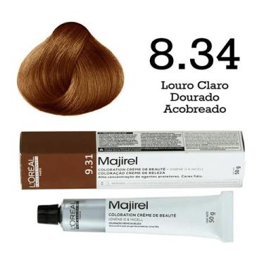 Imagem de Coloração Majirel 8.34 Louro Claro Dourado Acobreado  L'Oréal - L'Oréa