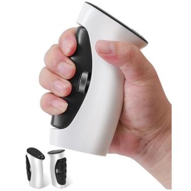 Imagem de Dinamômetro de testador de força de aperto de mão: medidor eletrônico digital, treinador, fortalecedor, medidor de teste, dispositivo de medição de pressão de aperto manual - dinômetro de medidor de