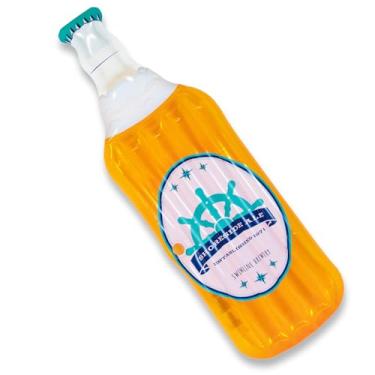 Imagem de Swimline Garrafa de cerveja inflável para piscina e espreguiçadeira multi, 218 x 76 cm