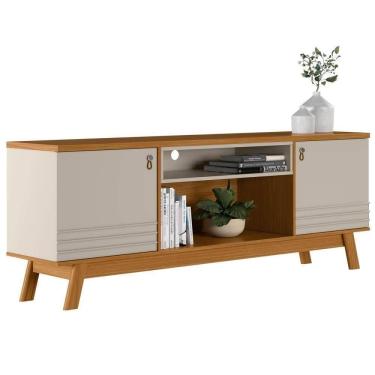 Imagem de Rack Para Sala Até 75 Pol. 180cm Color L06 Nature-off White - Mpozenato