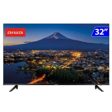 Imagem de Smart TV Aiwa 32 LED HD Wi-Fi Android Bluetooth USB HDMI AWS-TV-32-BL-