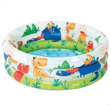 Imagem de INTEX 57106 Piscina Inflável Bichos, 28 litros, Multicor, 61 x 22