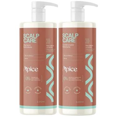 Imagem de Kit Shampoo E Condicionador Scalp Care Capilar Apice Apse Vegano Nutri