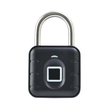 Imagem de Mini Cadeado De Impressão Digital Smart Touch USB Keyless Anti Theft L
