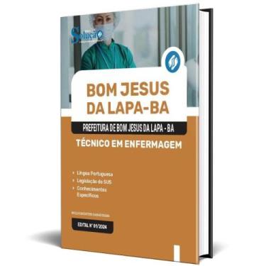 Imagem de Apostila Prefeitura Bom Jesus Da Lapa Ba 2024 Técnico Em - Editora Sol