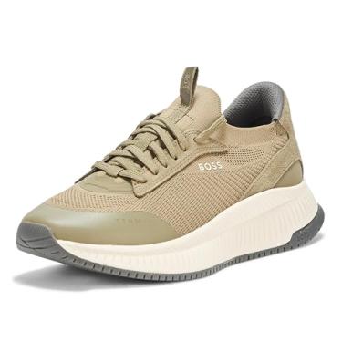 Imagem de BOSS Tênis de corrida masculino moderno com estrutura de malha, Sheraton Sage, 38