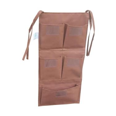 Imagem de Ioensy Saco de carrinho de limpeza, saco coletor de lixo, sacos de zeladoria, tecido Oxford, caixa de armazenamento à prova d'água, organizador para, 5 Bolsos