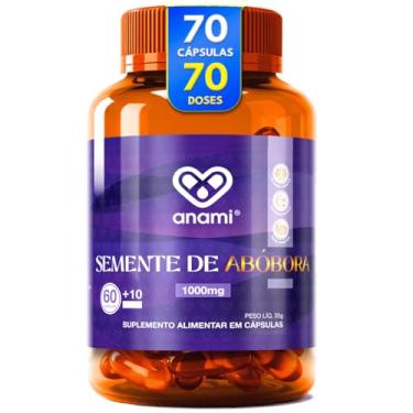 Imagem de Óleo De Semente De Abobora 1000mg | 70 Cápsulas