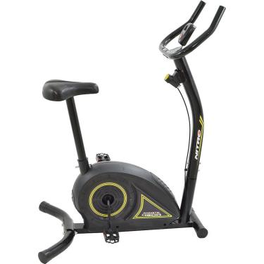 Imagem de Bicicleta Ergométrica Polimet Nitro 4300 Aço Carbono Bivolt Preto