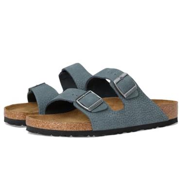 Imagem de Birkenstock Sandália masculina Arizona Desert Buck, Cinza basalto, 9-9.5