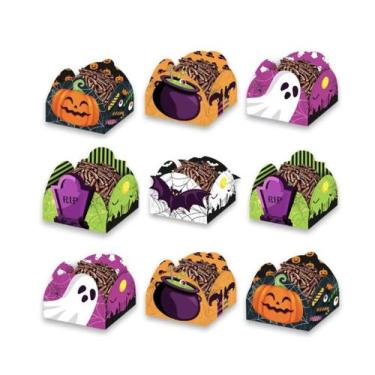 Imagem de Forminha Doces Docinhos 4 Pétalas Halloween 50 Un Plac Festas - Inspir