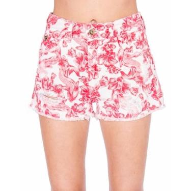 Imagem de Shorts Sarja Estampado Colcci-Feminino