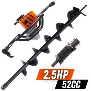 Imagem de Perfurador de Solo Para a Construção Civil Vulcan VPS520 á Gasolina 2T