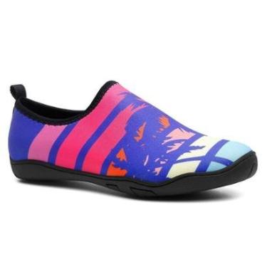 Imagem de Sapatilha Aquática Infantil Híbrida Neoprene Antiderrapante Praia Piscina Antiderrapante Leve-Unissex