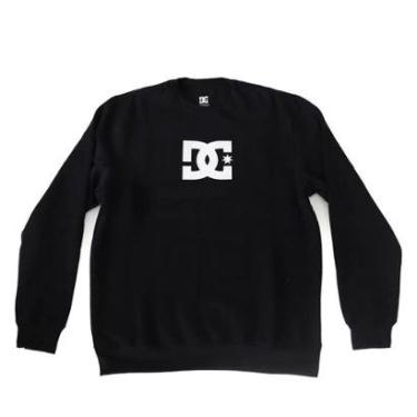 Imagem de Moletom DC Shoes Careca Star Crew - Preto-Masculino