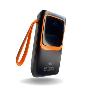 Imagem de Carregador Power Bank Portatil 30000mAh 22.5w, Bateria Portátil com Display Digital Lanterna (PRETO)