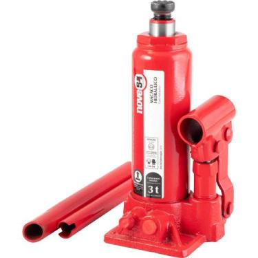 Imagem de Macaco hidráulico tipo garrafa 3 toneladas (3 tf) NOVE54