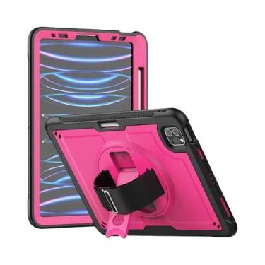 Imagem de Capa Com Suporte À Prova De Choque Para iPad Air 11 4ª 5ª Geração 10.9