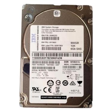 Imagem de Hd Ibm 900gb 10k Rpm 2,5 Sas 6gbps Hot Swap Pn 00y5803 00wy964 00ak203