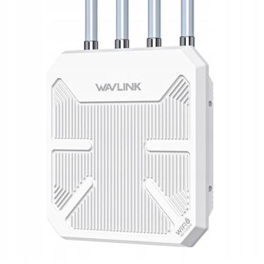 Imagem de Roteador Wi-Fi 6 Ponto Acesso AX3000 Dual-Band PoE 4 Antenas Branco, Alta Potência, Roaming Wi-Fi Contínuo, Suporte a Mesh, Múltiplos Modos de Operação, Ideal para Condições Externas Adversas