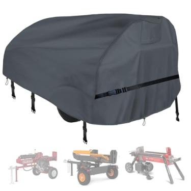 Imagem de CHENGNAN Capa Para Divisor De Toras (89×45×39") 15-45 Toneladas, Proteção Todas As Condições Climáticas, Madeira, À Prova D'Água, Resistente, Divisor, Cinza