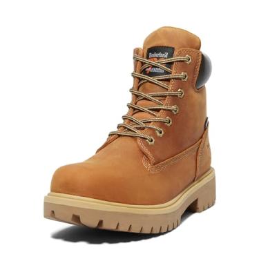 Imagem de Timberland PRO Bota de trabalho masculina Direct Attach 15 cm com bico macio, isolada, impermeável, calêndula, Calêndula, 38