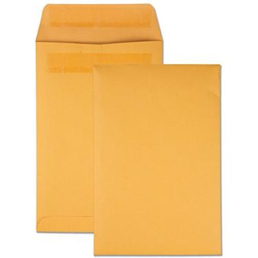 Imagem de Quality Park Envelopes de catálogo Redi-Sele, 16,5 cm x 23,8 cm, Kraft, caixa com 250