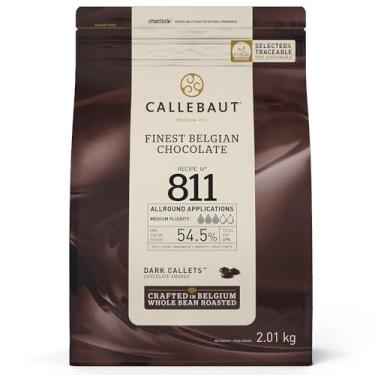 Imagem de Chocolate Belga 811 Dark 54,5 Callets 2,01kg Callebaut