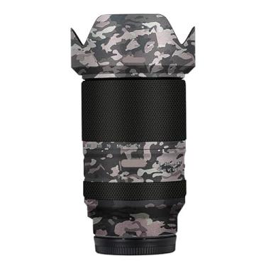 Imagem de Adesivo de lente de câmera antiarranhões para Tamron 28-300mm F4-7.1 adequado para Sony Mount Coat Wrap película protetora película protetora capa 28-300 F4-7.1 (Camuflagem de campo)