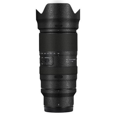 Imagem de Adesivo de lente de câmera antiarranhões para Tamron 50-400 mm F4.5-6.3 adequado para Nikon Mount Coat Wrap película protetora capa 50 400 (contorno preto)