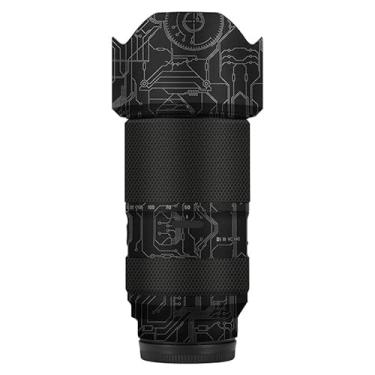 Imagem de Adesivo de câmera antiarranhões com tampa de lente película protetora decalque protetor de corpo para Tamron 50-300 mm F4.5-6.3 adequado para Sony Mount 50 300 (Circuit Titanium)