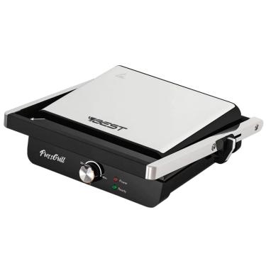 Imagem de Sanduicheira Grill 1200W Best Antiaderente Preto Inox 127V