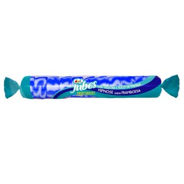 Imagem de Bala Jubes Dori Fruit Snacks Hipnose Sabor Framboesa 48g