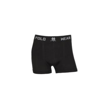 Imagem de Kit 4 Cuecas Infantil Boxer sem Costura Microfibra Polo Wear, GG