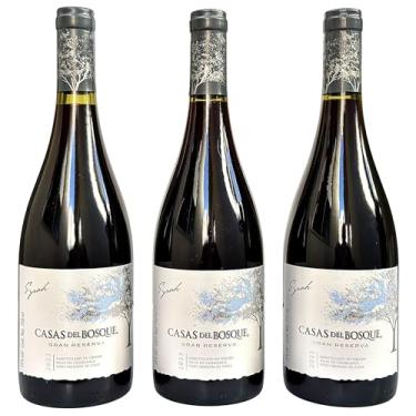 Imagem de Vinho Casas Del Bosque Gran Reserva Syrah | Kit Com 3 Garrafas | Oferta