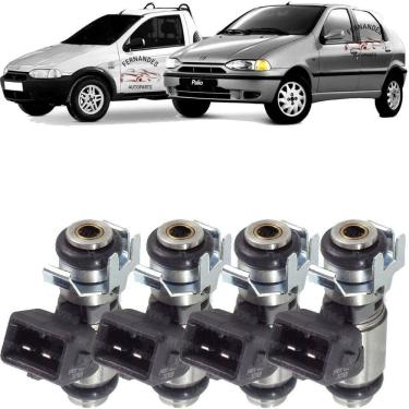 Imagem de 4 Bicos Injetores Palio / Weekend / Strada / Brava Iwp001