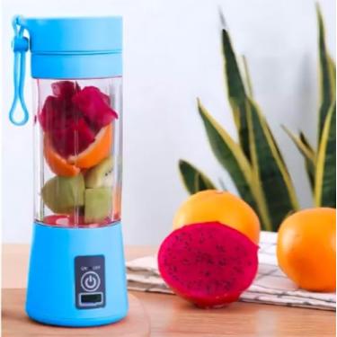 Imagem de Mini Liquidificador Elétrico Portátil Copo Mixer Shake Frutas – Prepare Shakes, Vitaminas e Smoothies em Segundos. Recarregável Via USB, Compacto e Livre de BPA, Ideal Para Levar na Bolsa