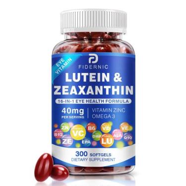 Imagem de Suplemento FIDERNIC de luteína e zeaxantina 40mg/8mg com vitaminas