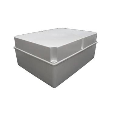 Imagem de Caixa de passagem hermética branca 400x300x170mm ip 66 - Brum