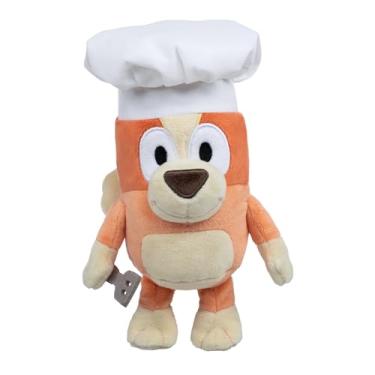 Imagem de Bluey Friends Plush Soft Toy | Chef Bingo with Chef Hat and Spatula