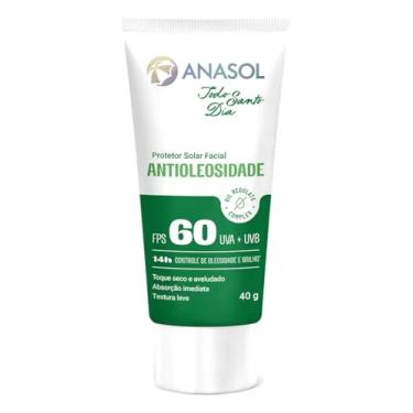 Imagem de Anasol Protetor Solar Facial Antioleosidade Todo Santo Dia FPS60 40g