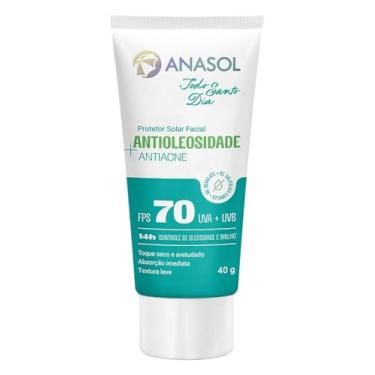 Imagem de Anasol Protetor Solar Facial Antioleosidade Antiacne Todo Santo Dia FPS70 40g
