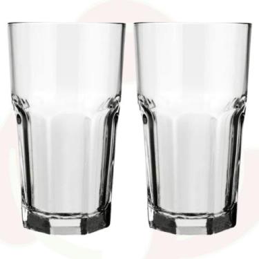 Imagem de 2 Copo de Vidro Bristol 200ML Nadir Café Água Eventos Drink - NADIR FI