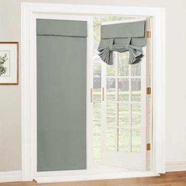 Imagem de Cortinas RYB HOME Room Darkening W66 x L175cm Verde acinzentado
