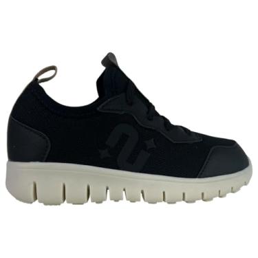 Imagem de Tênis Juvenil Menino Novopé Calce Fácil Confortável (Preto, BR, Criança de 4 a 8 anos, Numérico, 28)