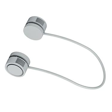 Imagem de Generic Ventilador de Pescoço Sem Mãos, Abdominais Portátil do Pescoço do Motor Sem Escova para Casa (Verde claro)