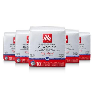 Imagem de 90 Cápsulas, Café Illy Blend Illy Iperespresso, Lungo